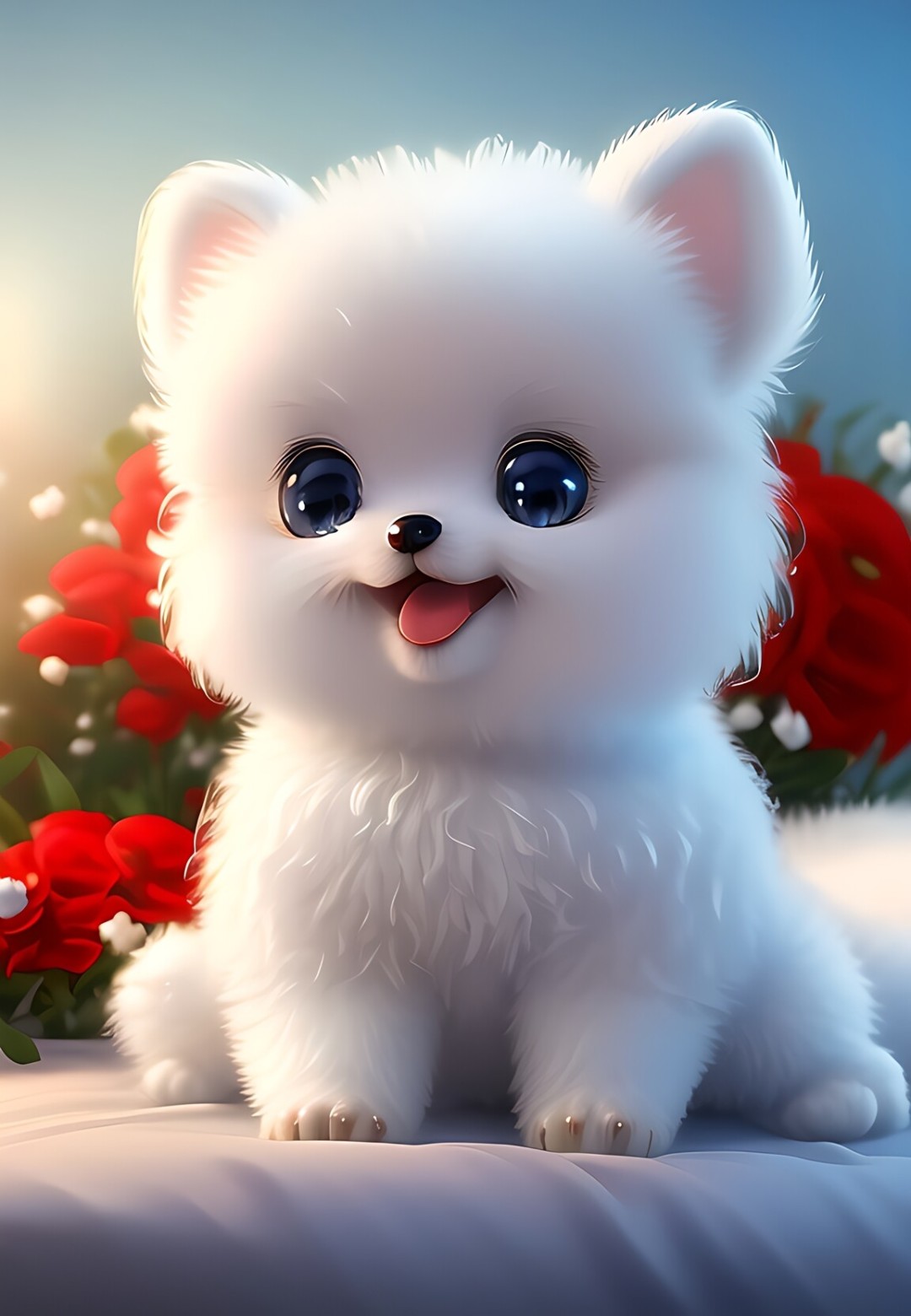 可愛萌寵狗狗