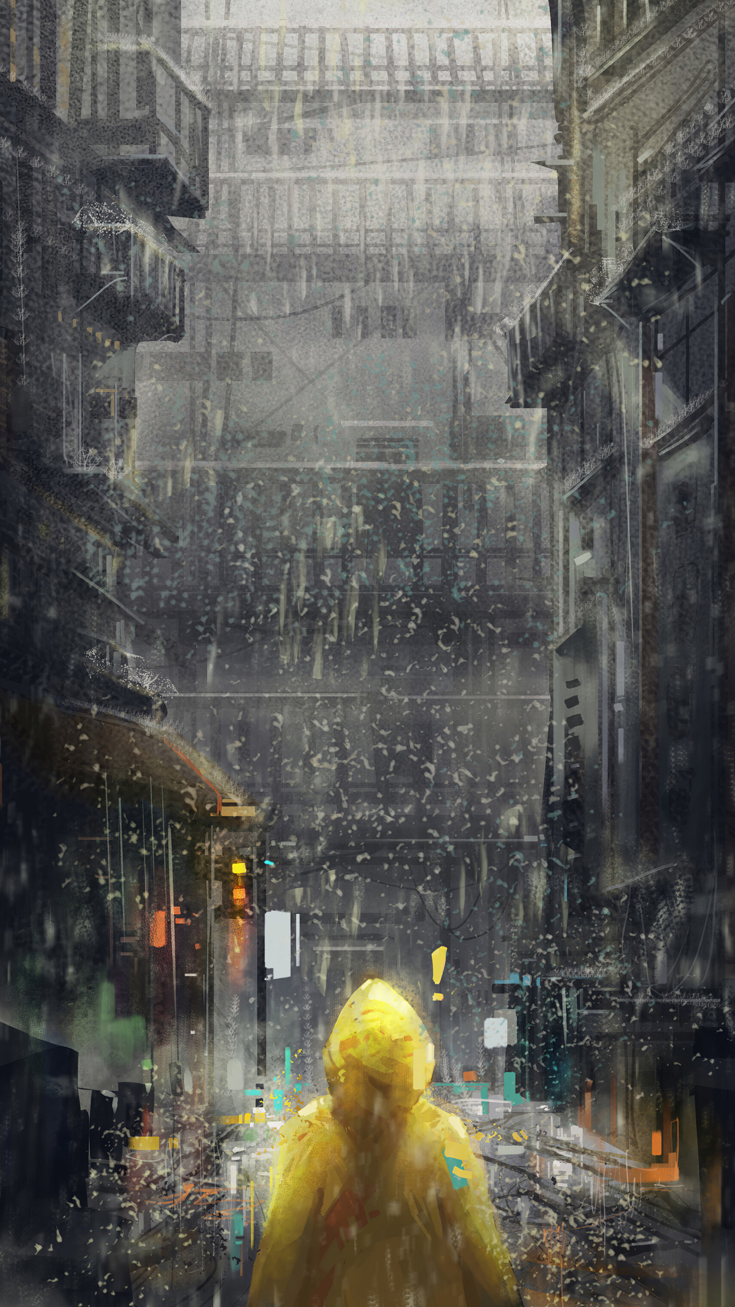 下雨的街頭