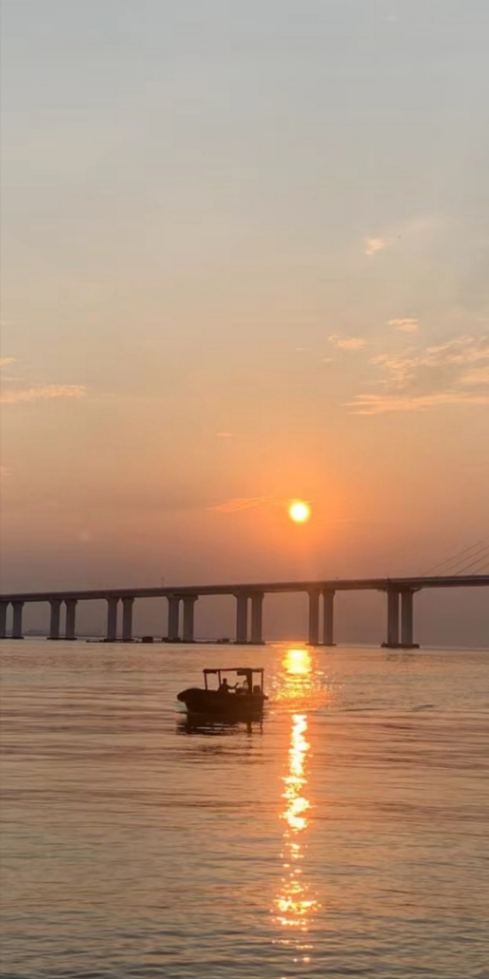 夕陽落山