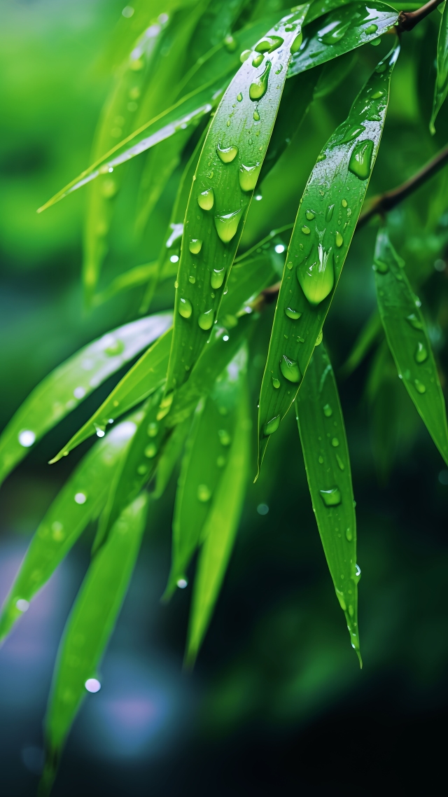 雨竹(风景手机静态壁纸) - 风景手机壁纸下载 - 元气壁纸