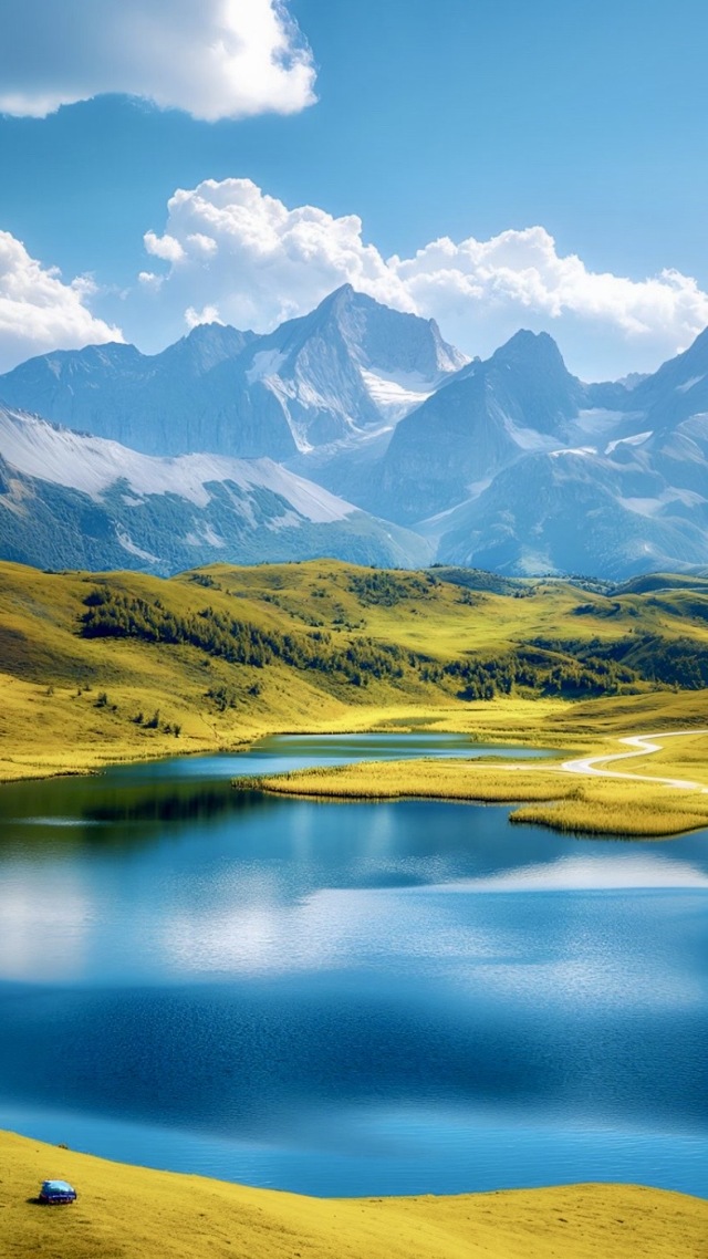 河山大好美景