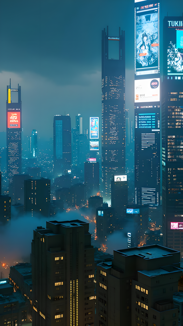 賽博朋克城市