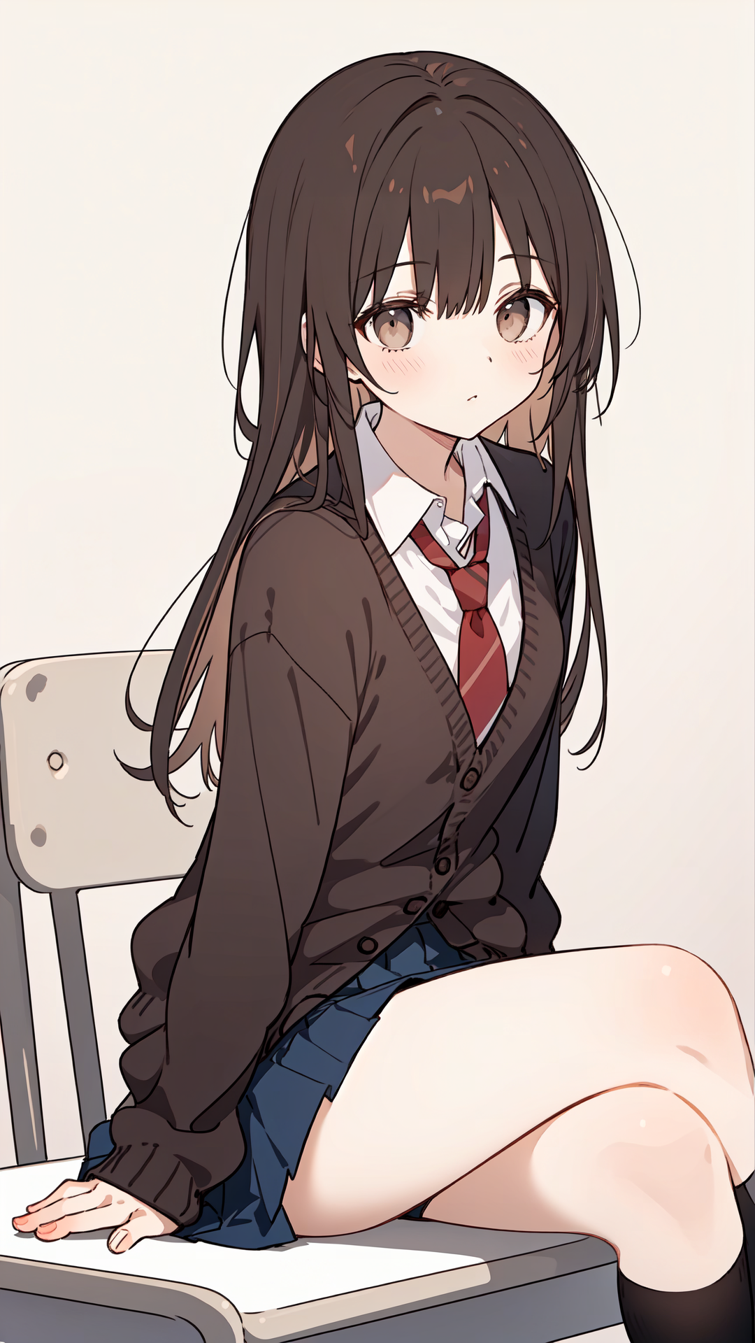 清純女高