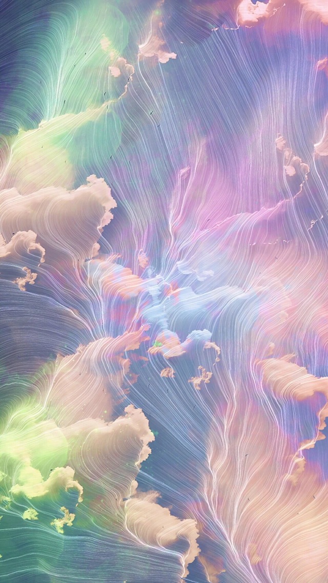 微信朋友圈背景圖片多彩的白雲
