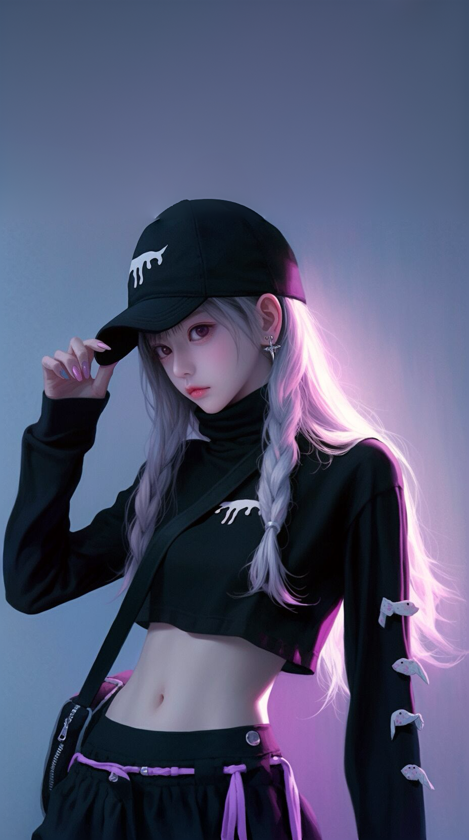 漂亮時尚的Ai女孩