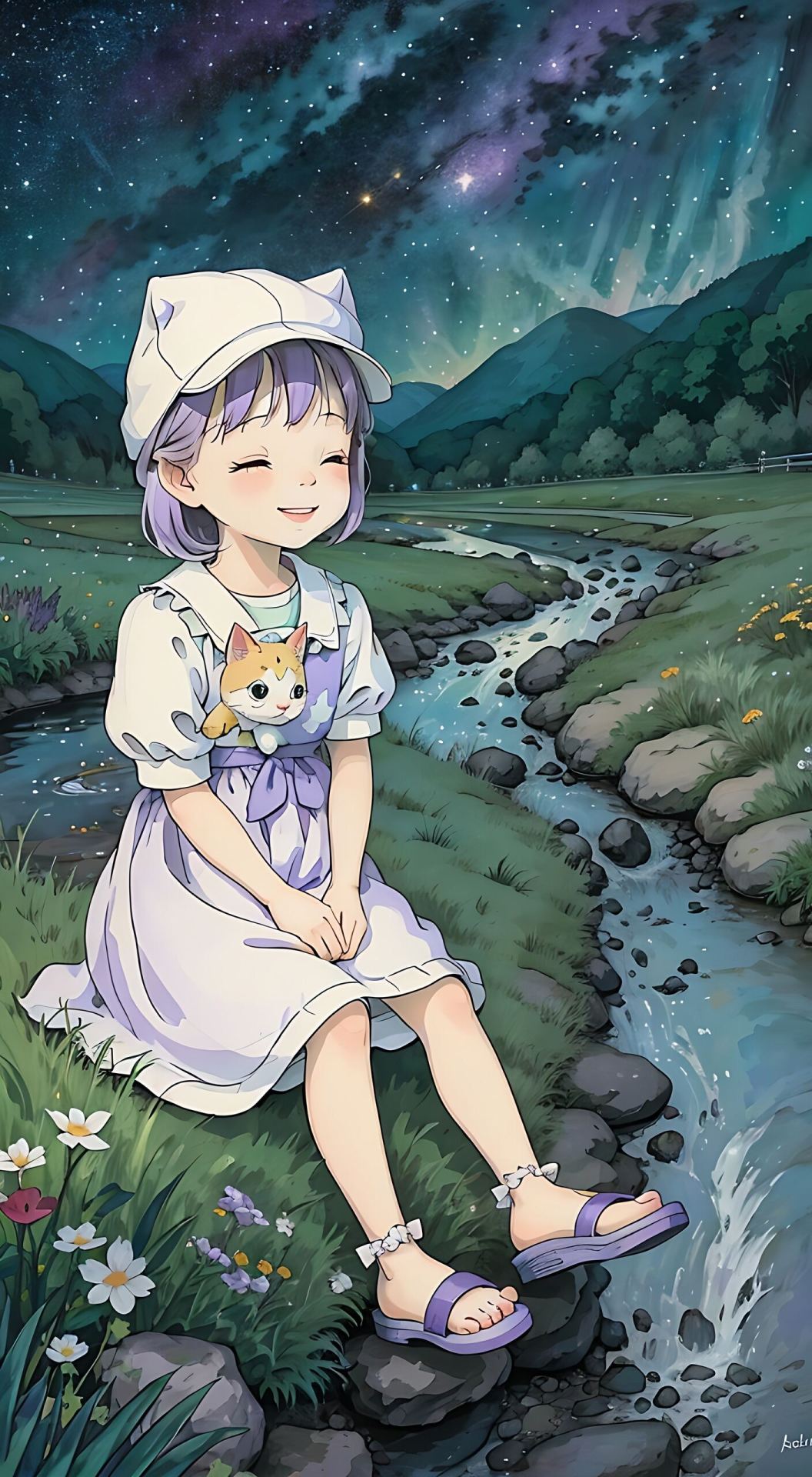 宫崎骏版小女孩