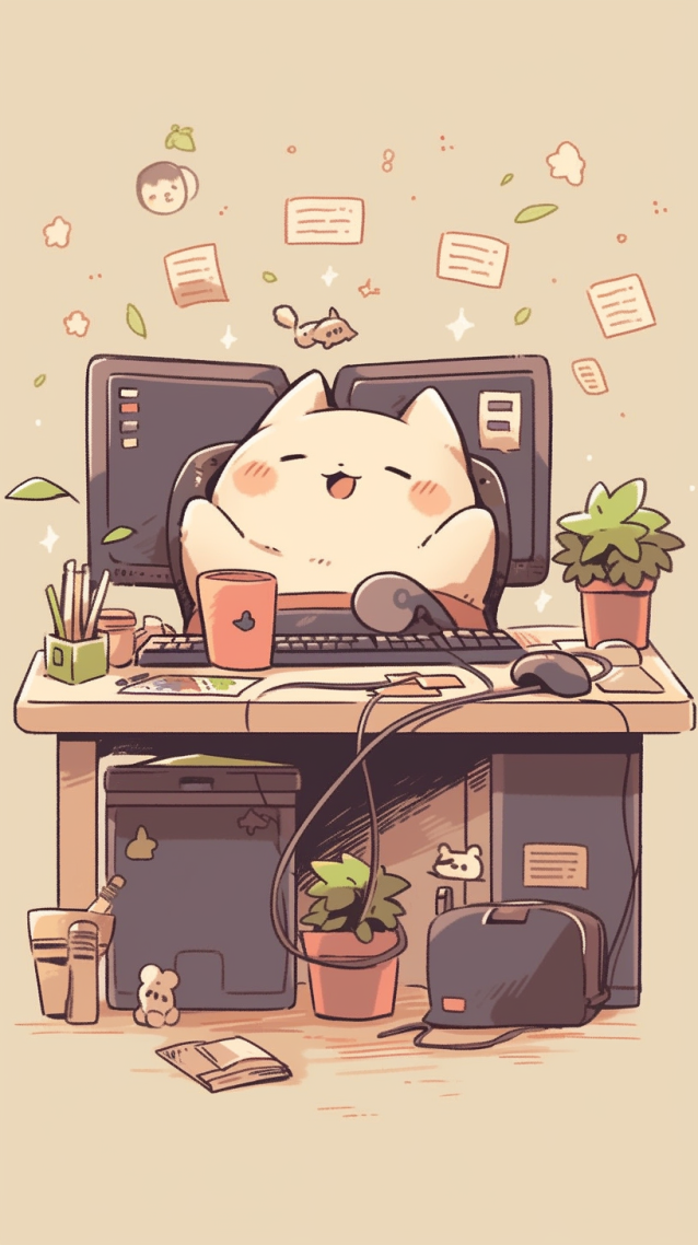 打工小猫开心升职啦