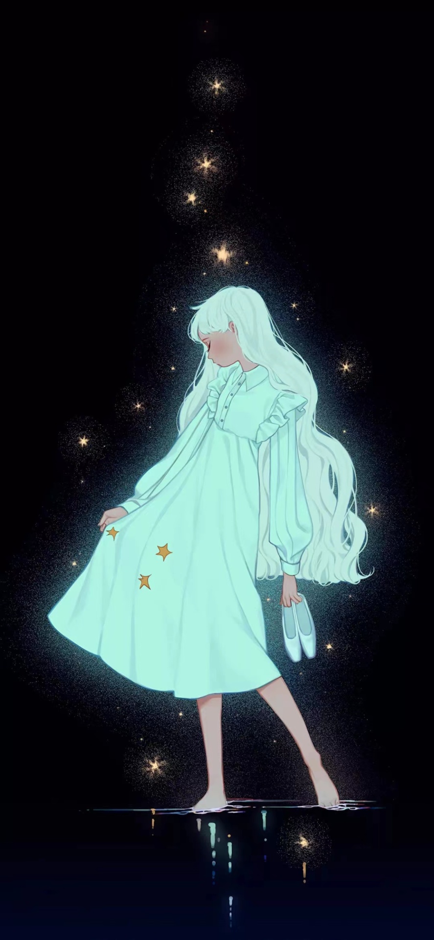 起舞的發光女孩