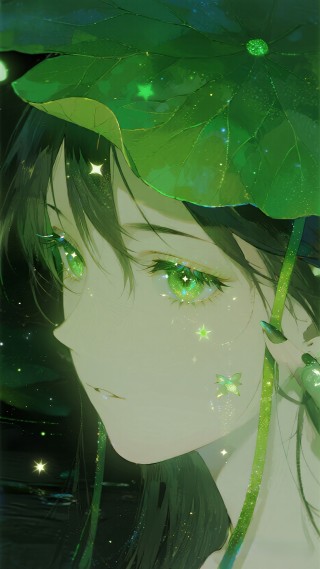 小荷夜晚的宁静