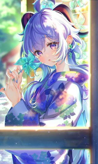 甘雨和服
