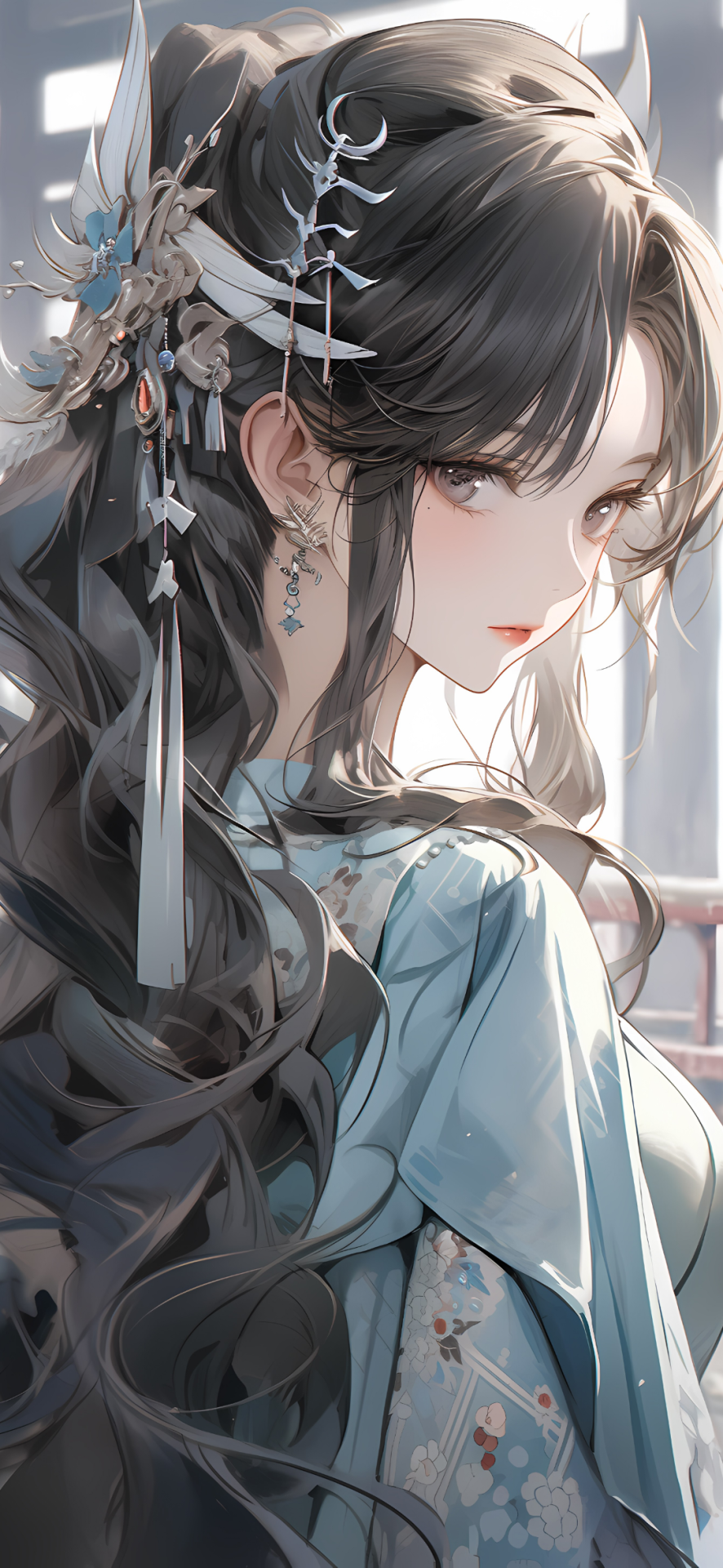 古風瓜子臉