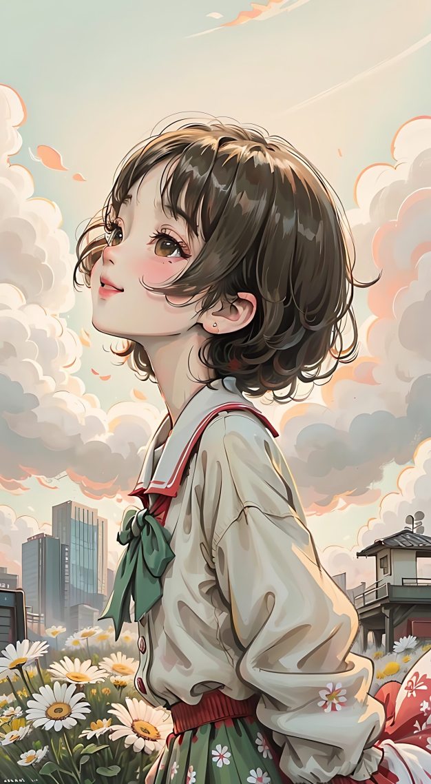 动漫小女孩