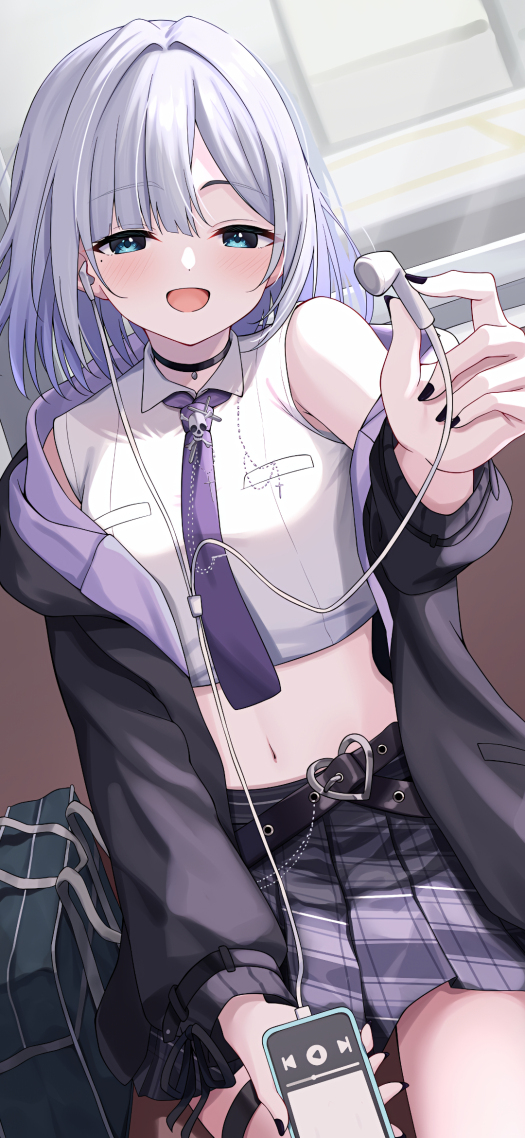 銀髮少女