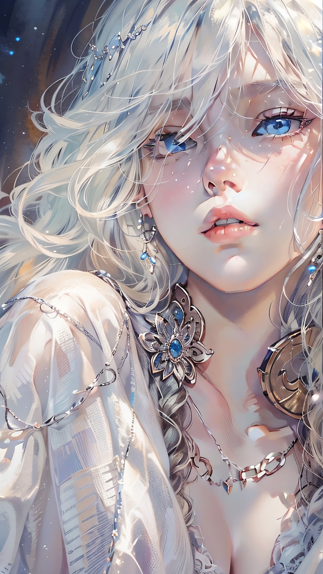 藍眼美女