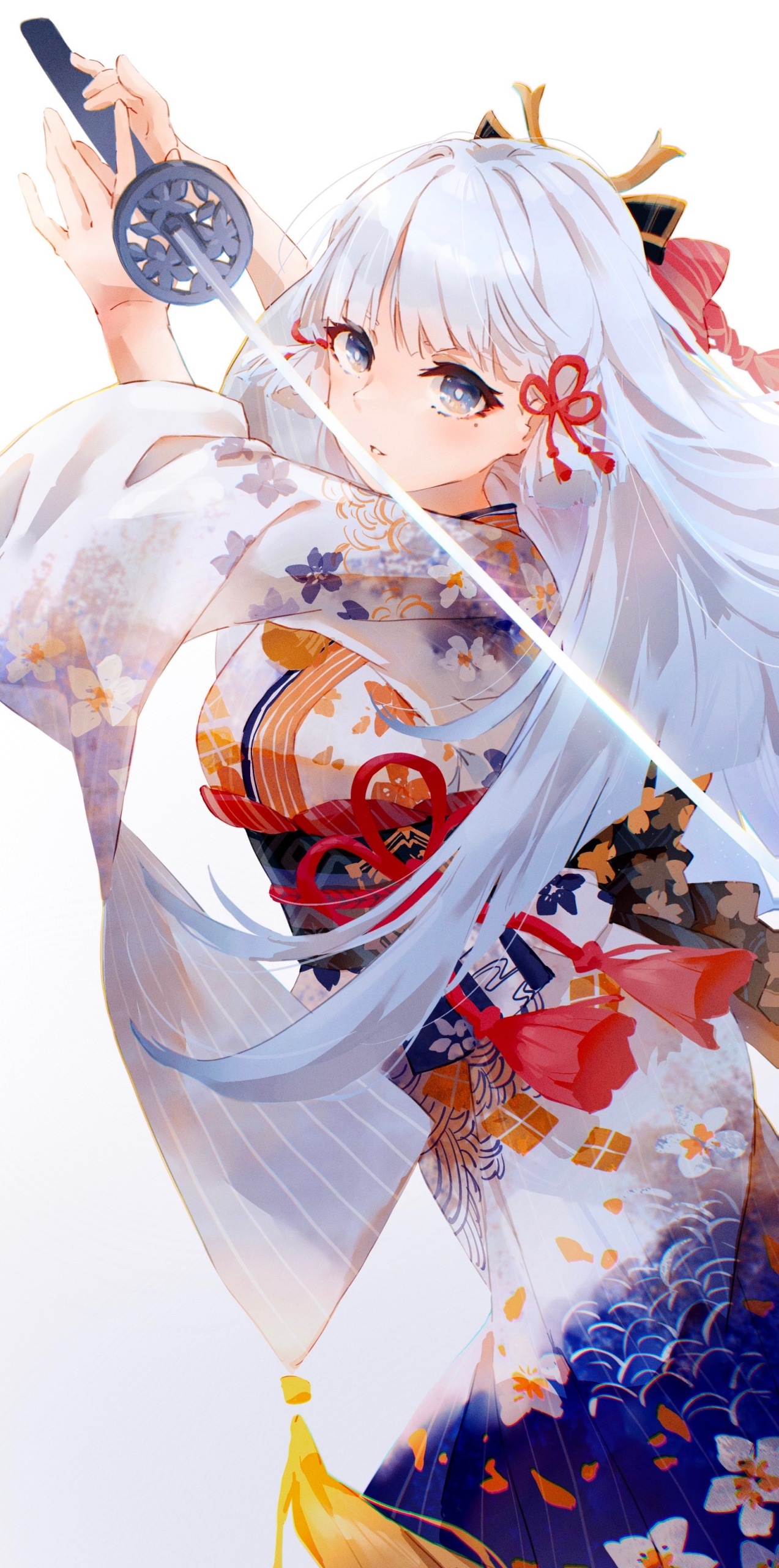 2k原神油畫神里綾華