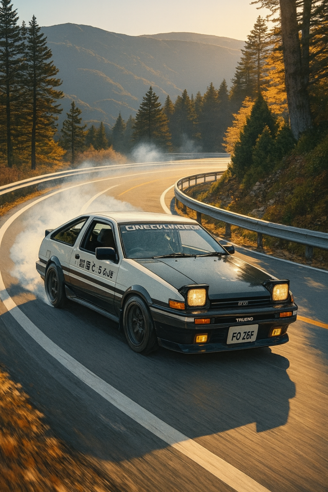 ae86过弯