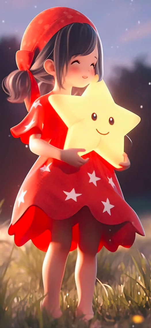 抱星星的女孩