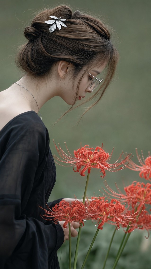 4k清冷感美女