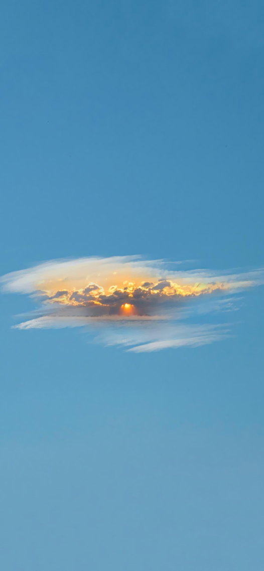 藍色雲