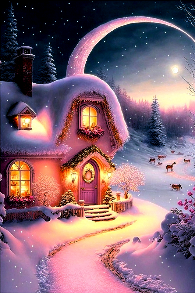 雪后可爱小屋3