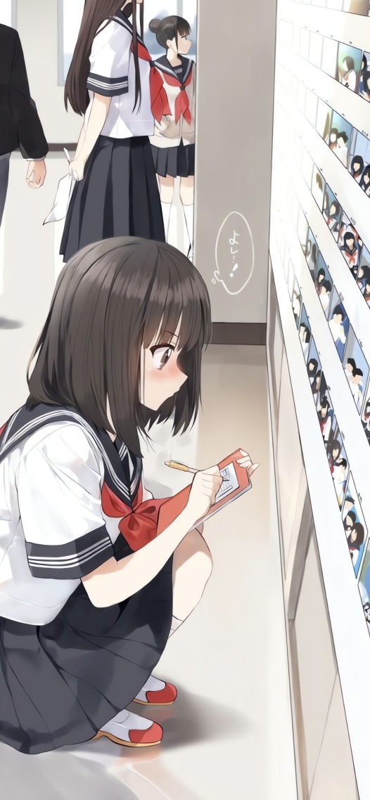 學校里的美少女