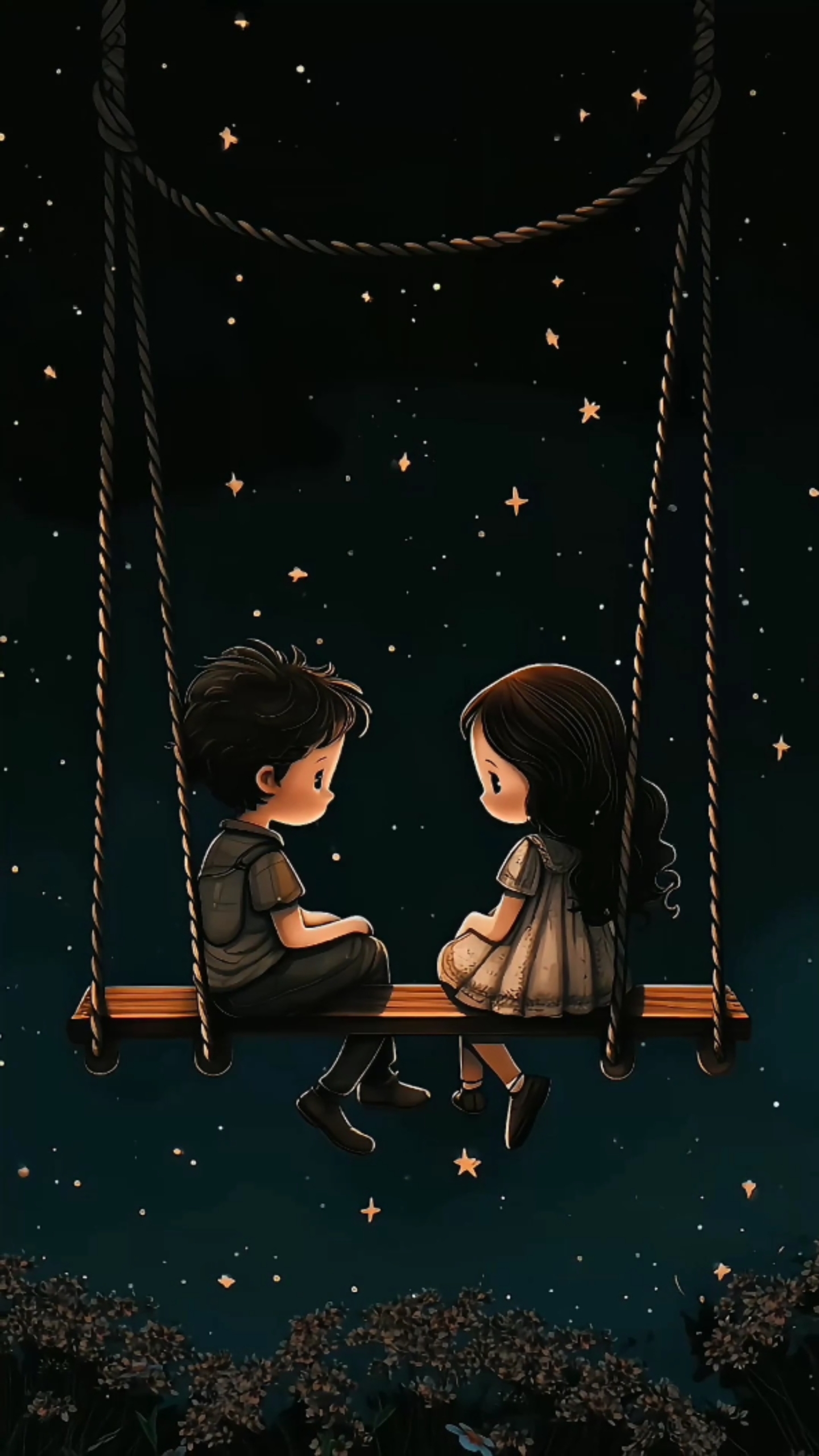 夜空中的小孩①