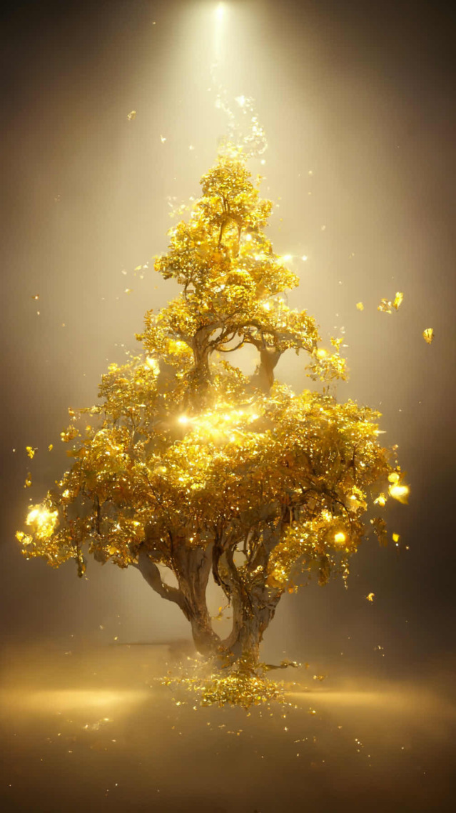 发财树(风景手机静态壁纸) - 风景手机壁纸下载 - 元气壁纸