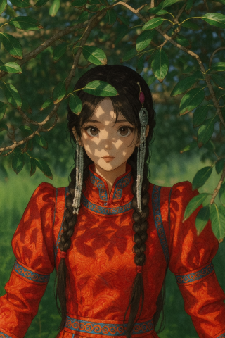 民族少女
