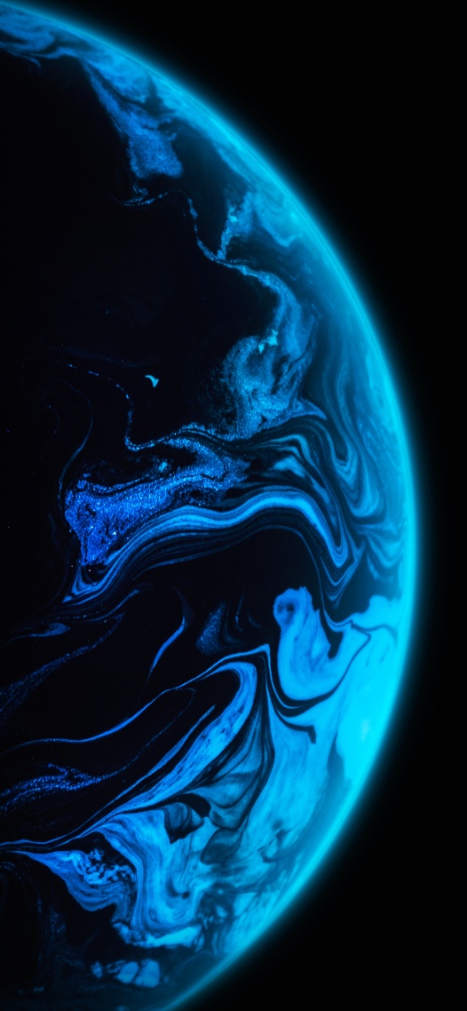 高清蓝色星球壁纸