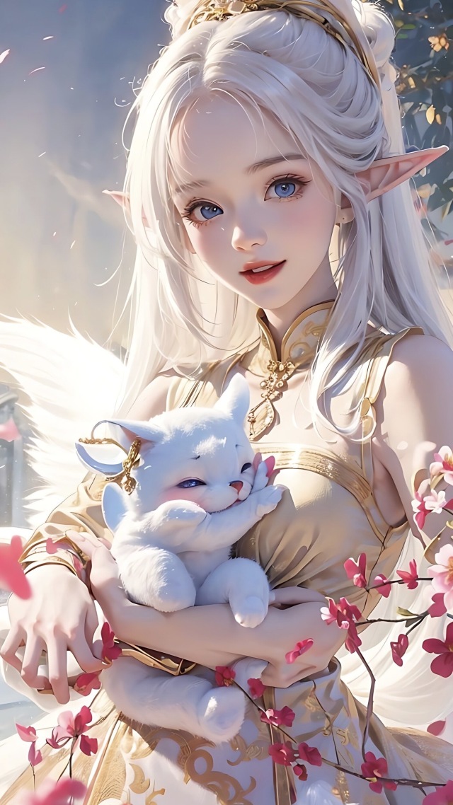 精灵公主(美女手机静态壁纸) - 美女手机壁纸下载 - 元气壁纸