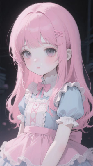 可爱小女孩