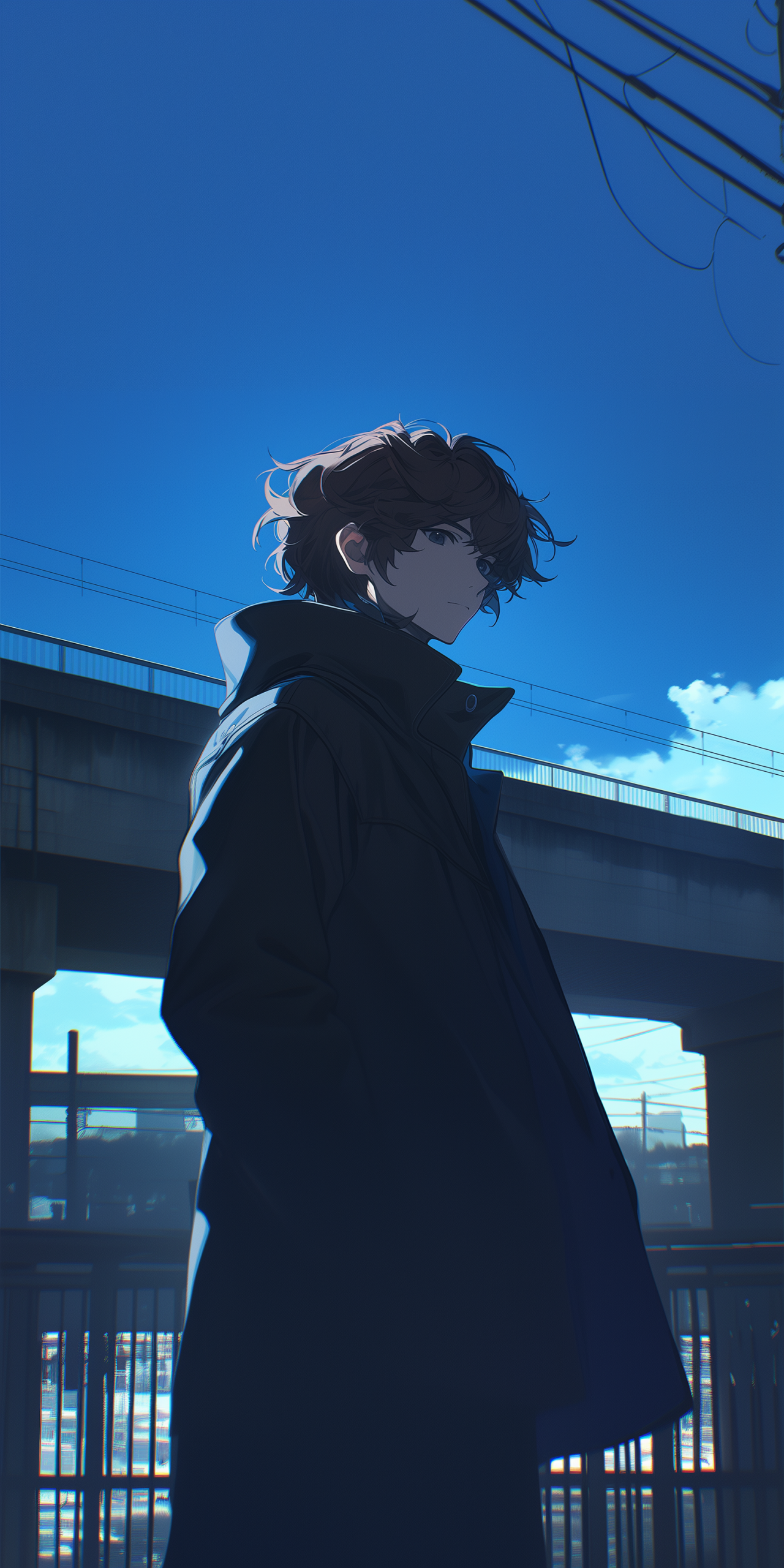 藍天下