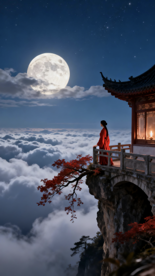 红衣石桥图1