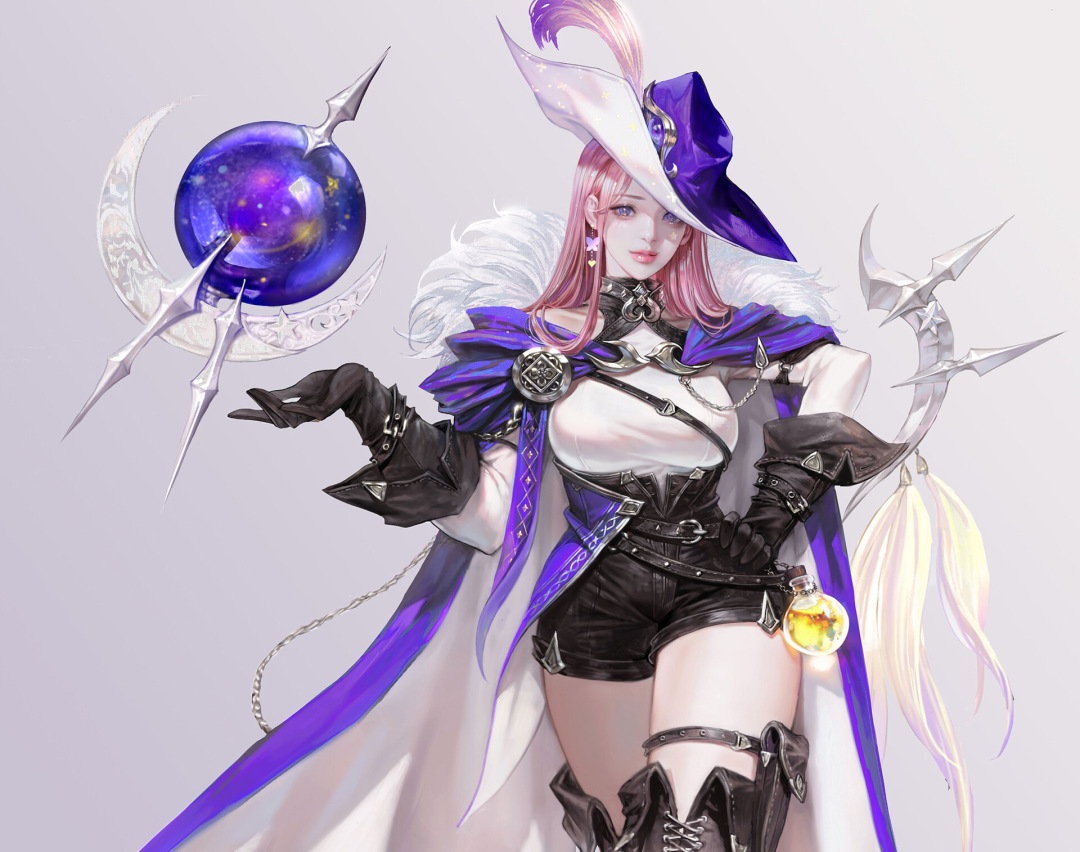 二次元游戏动漫美女