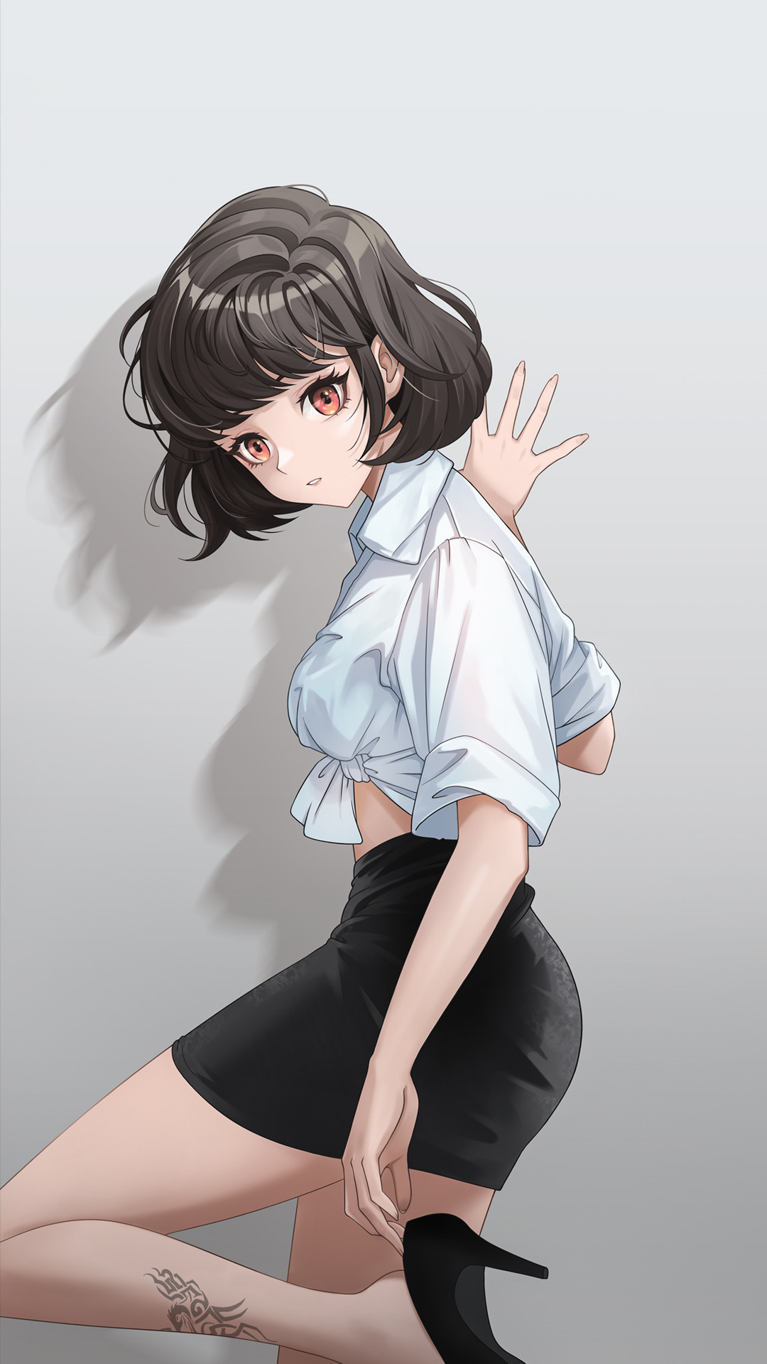 穿鞋子的女孩