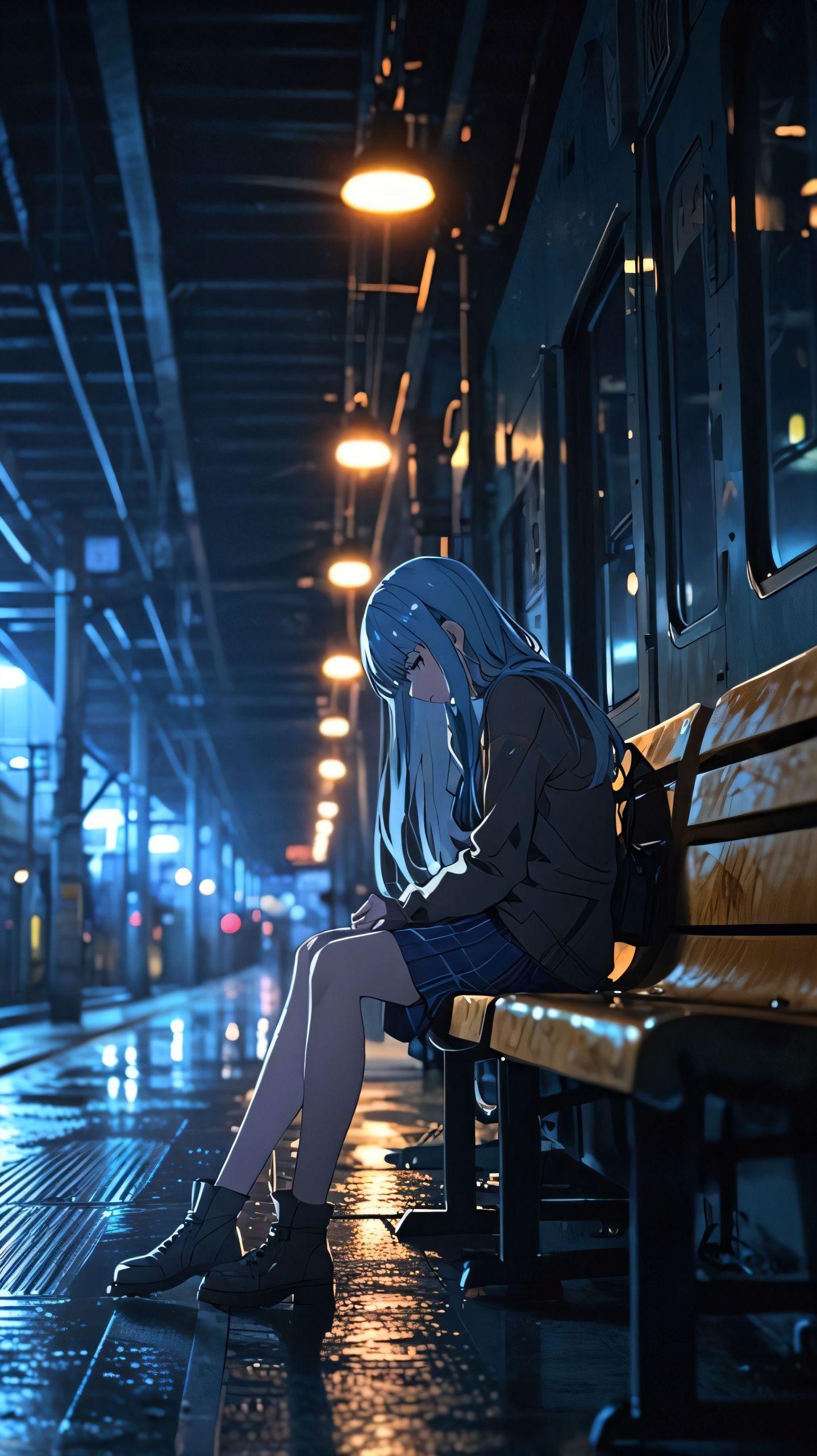 地鐵的少女