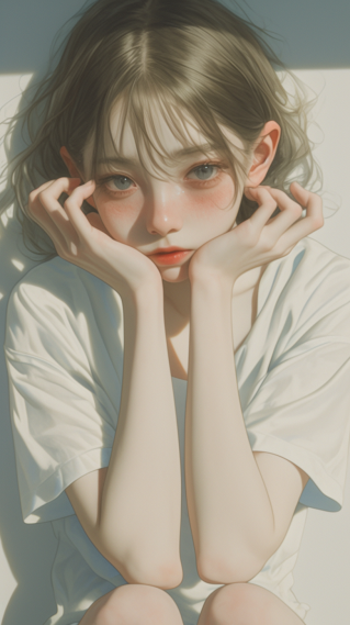 清纯阳光甜美女孩