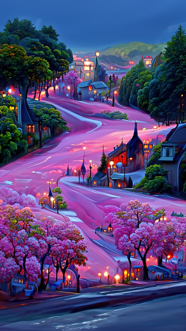 Ai绘画之夏 风景手机静态壁纸 风景手机壁纸下载 元气壁纸