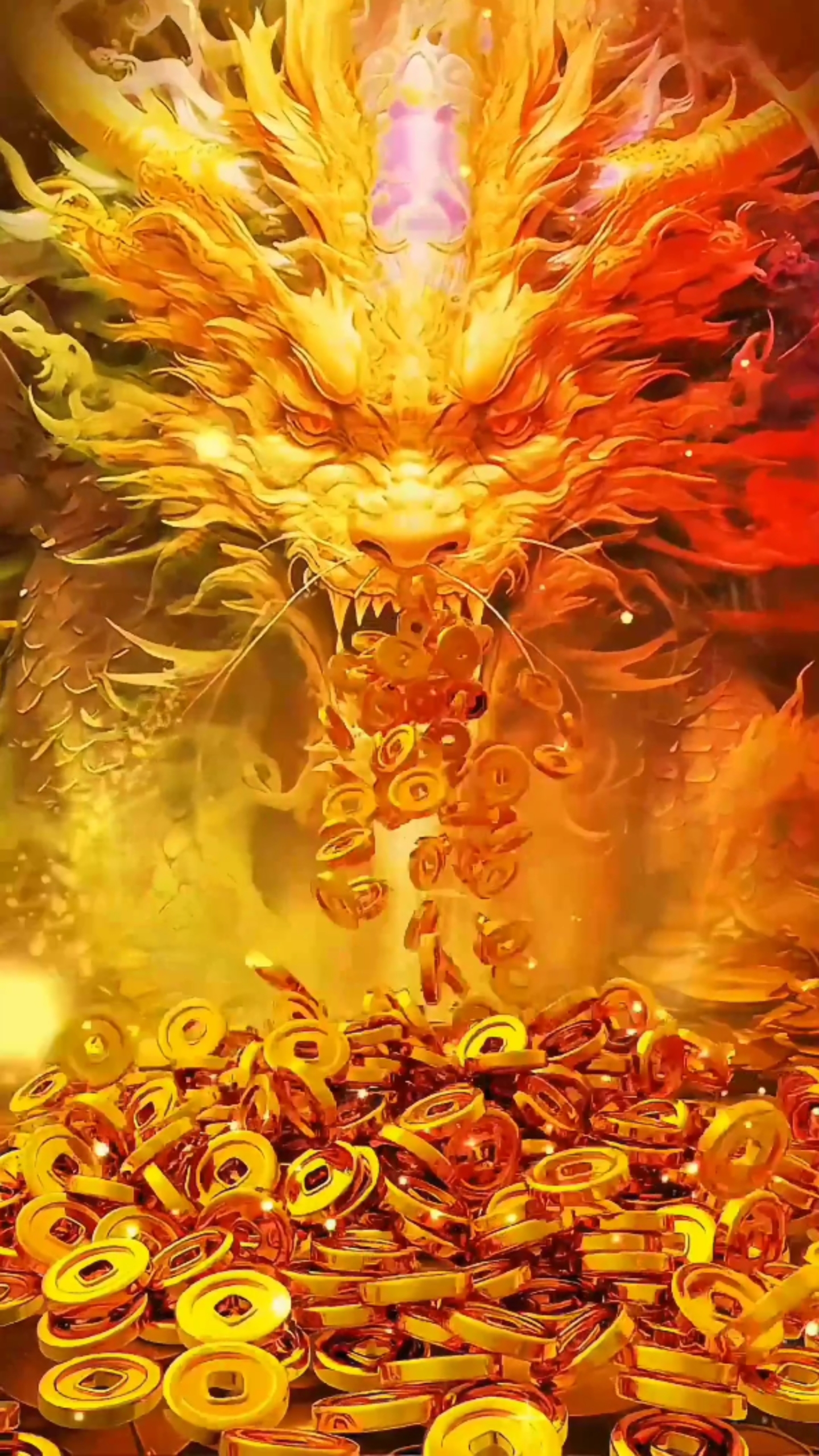吸金陣 發財壁紙