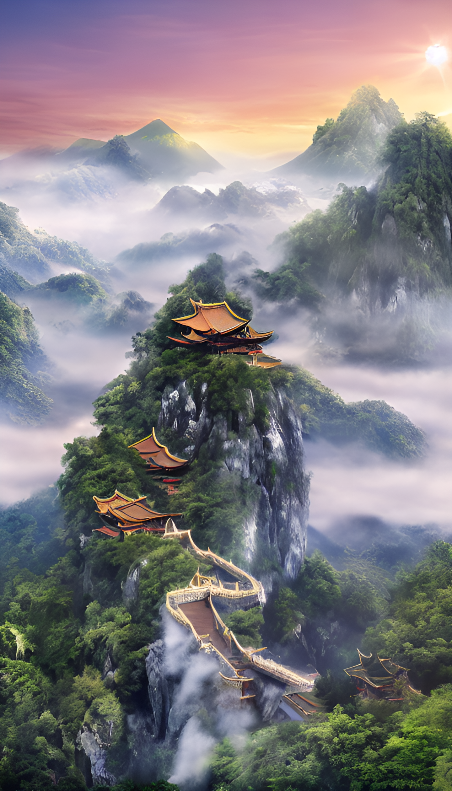 山中寺廟