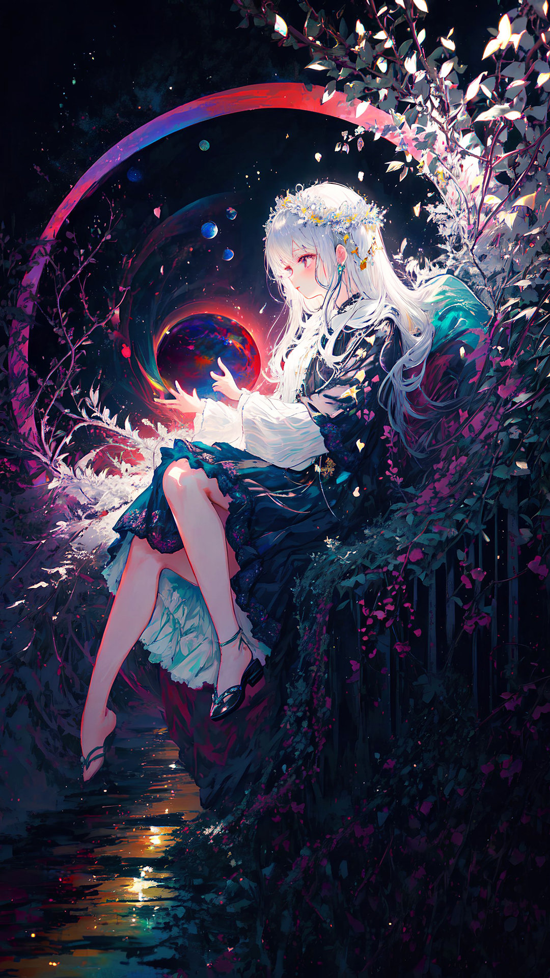 2K高清AI 唯美动漫少女