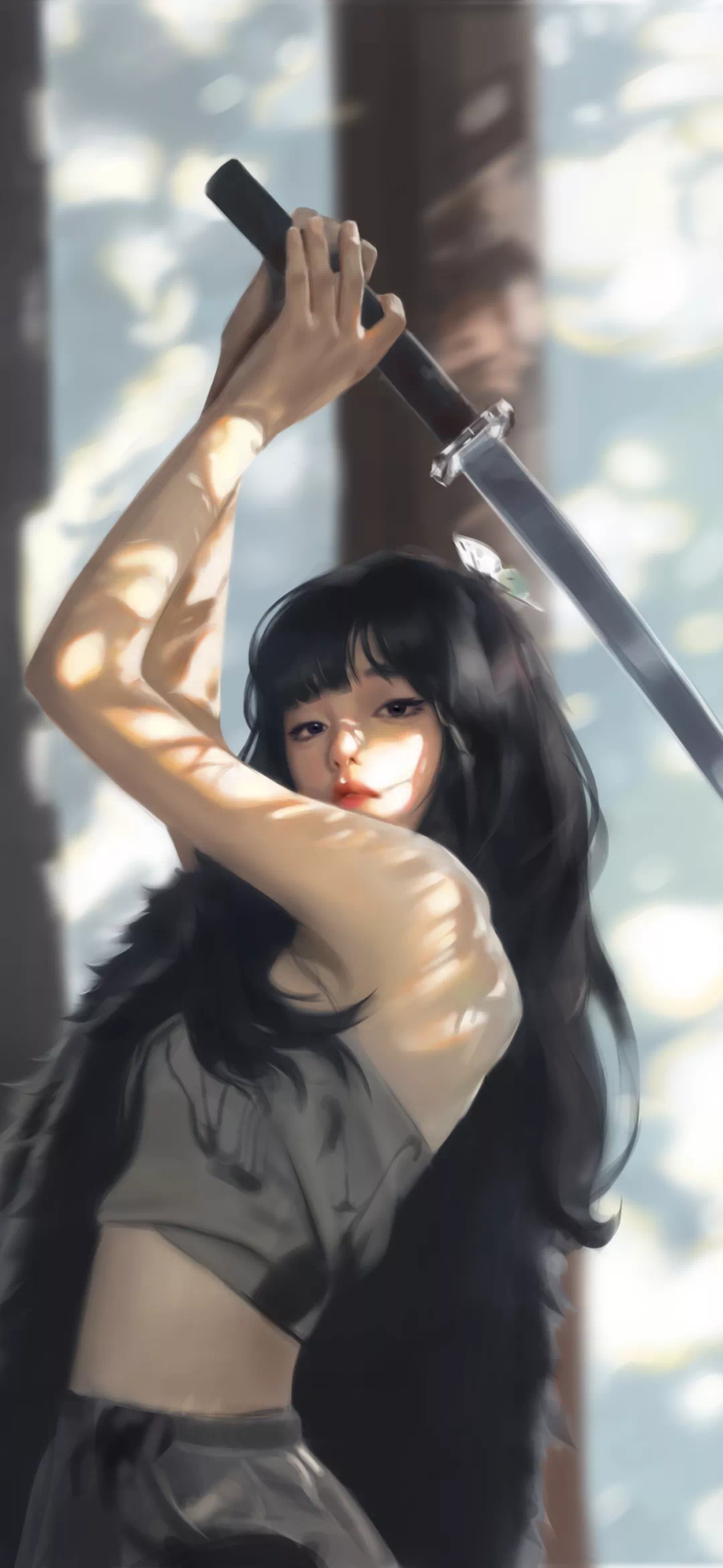 美女武士