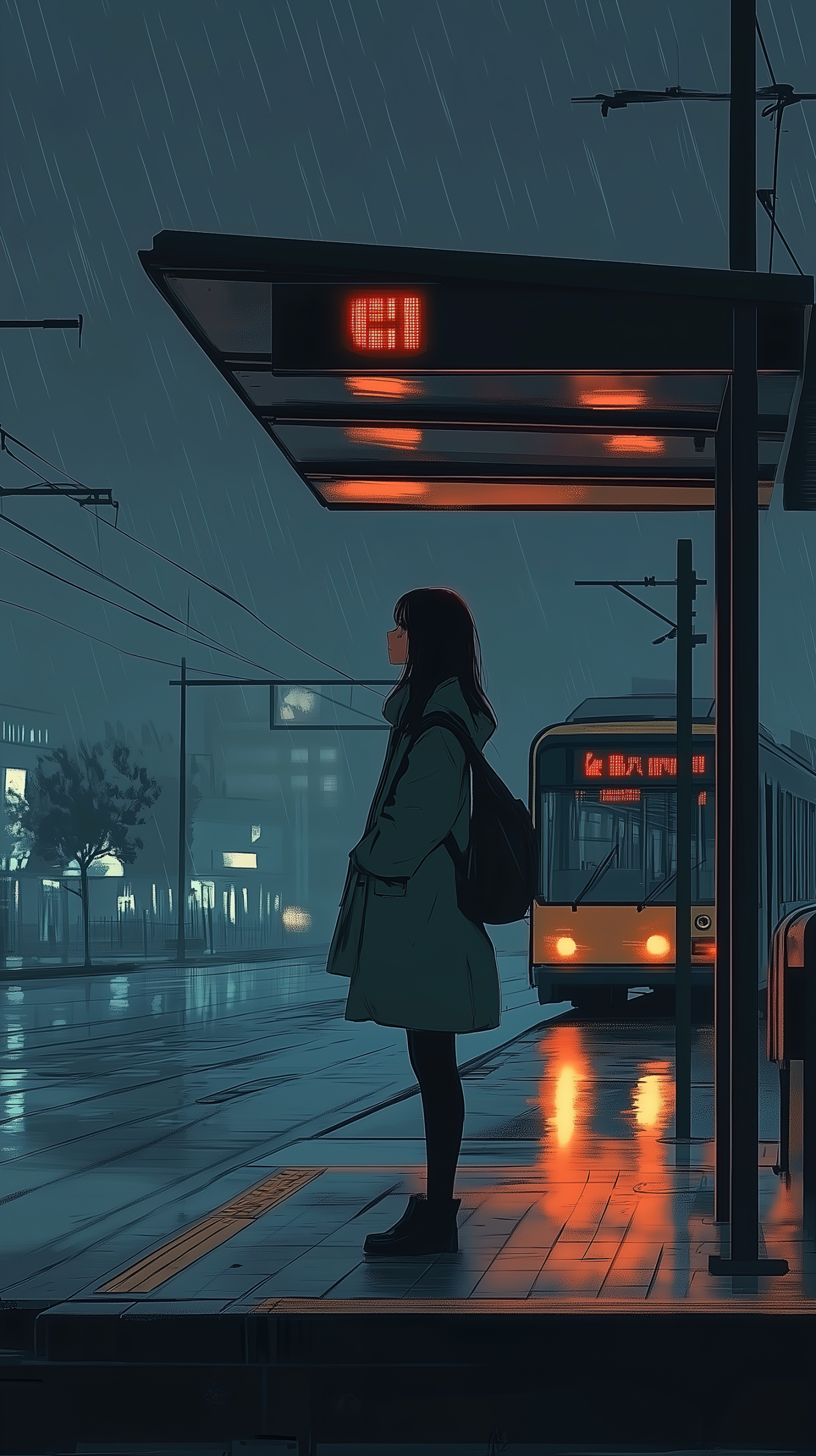 雨天的氛圍感