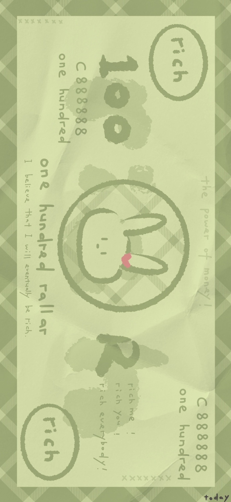 「兔」money