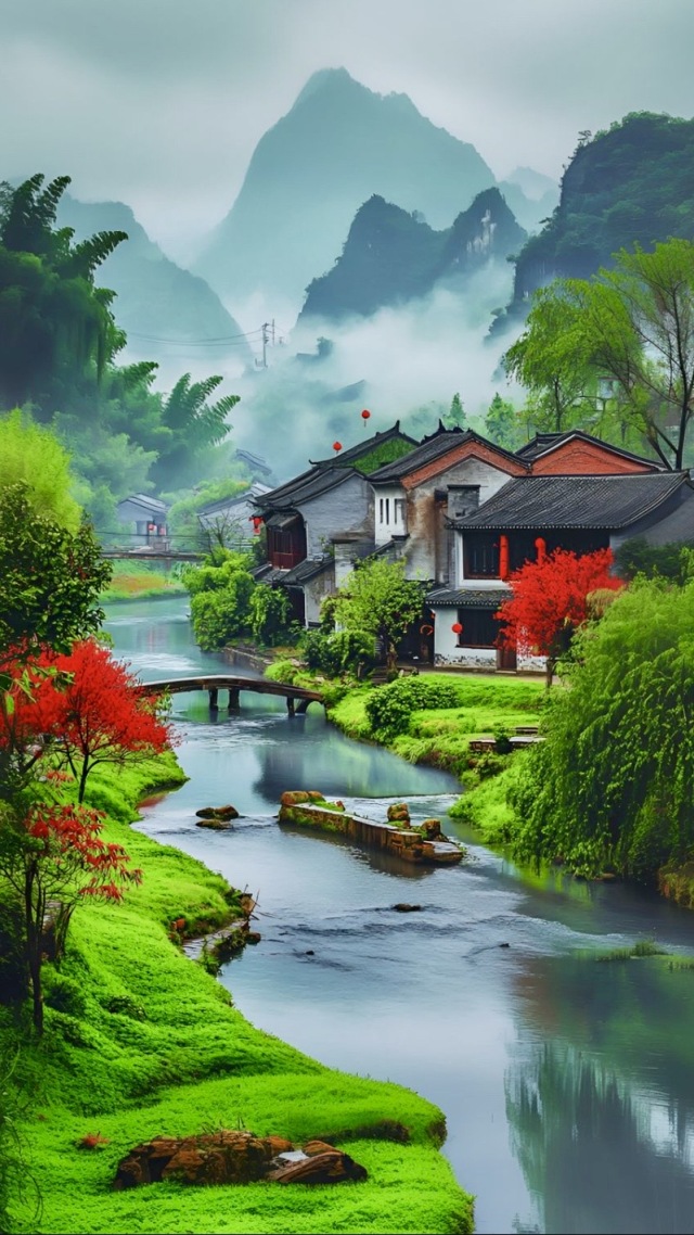 江南烟雨