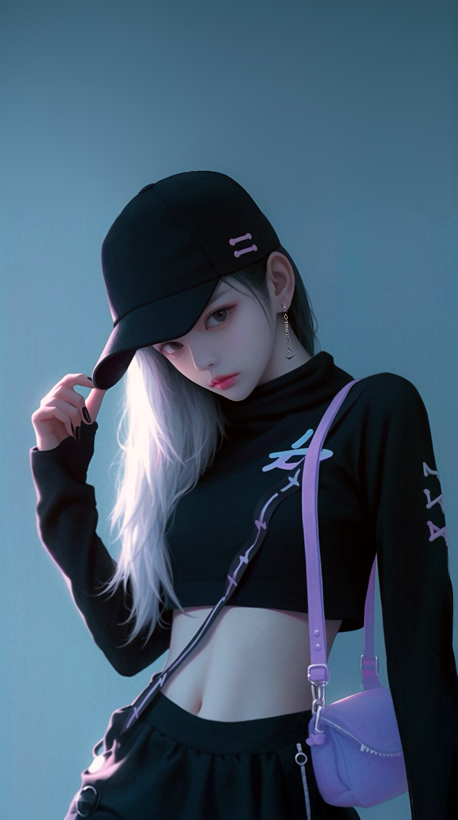 漂亮時尚的Ai女孩
