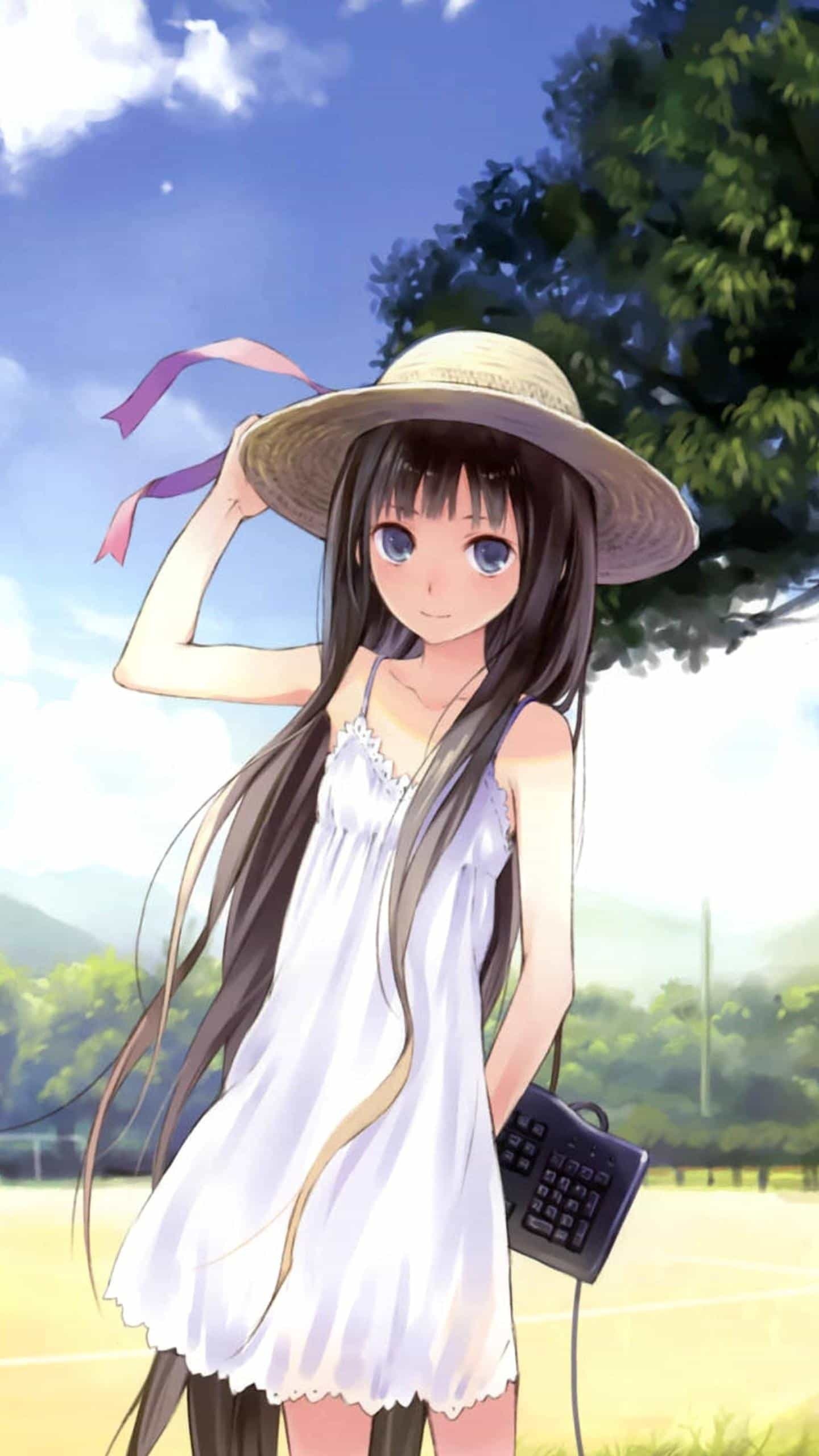 陽光下的少女