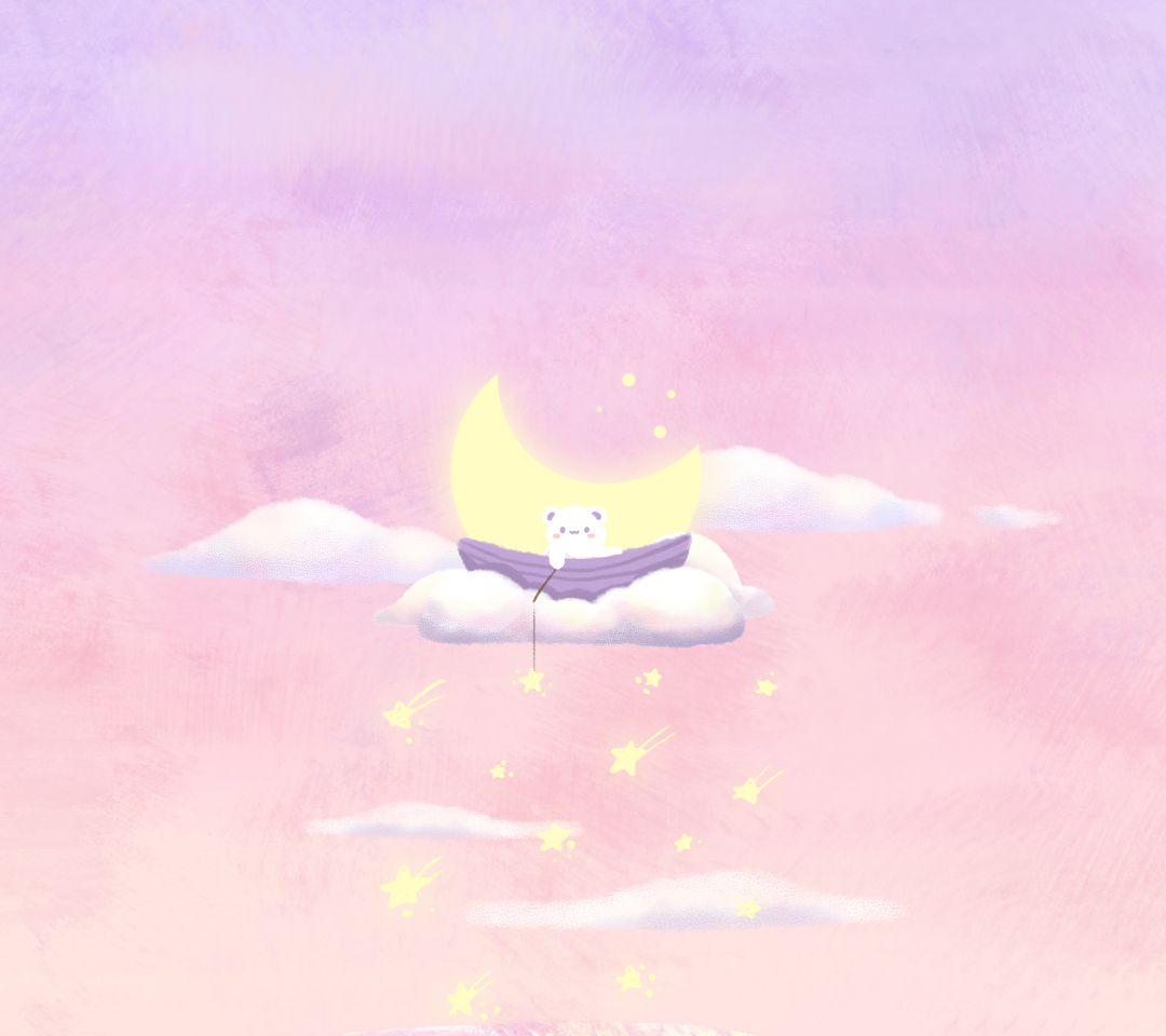 钓星星月亮熊