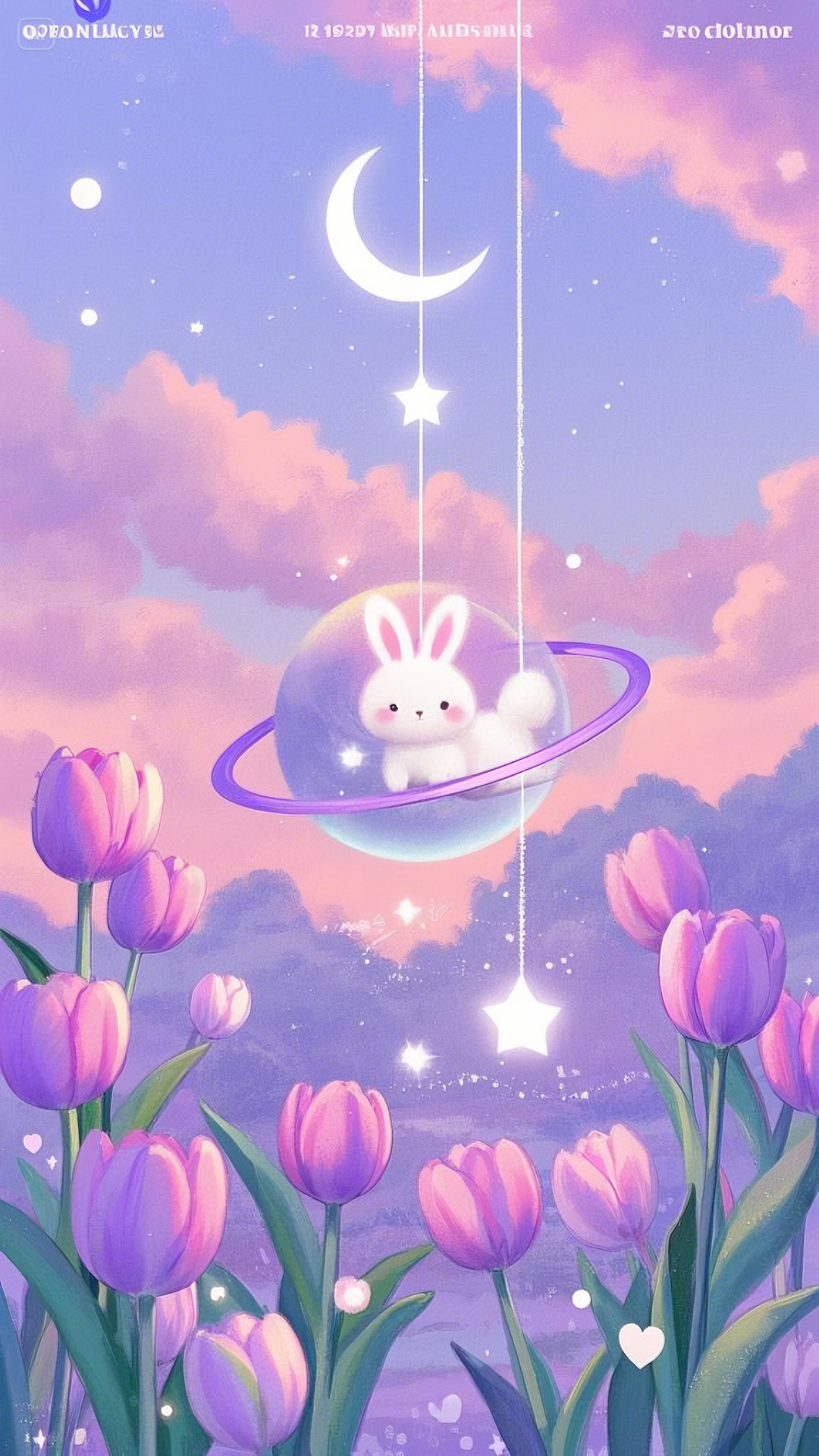 雲端星球上的鬱金香兔夢