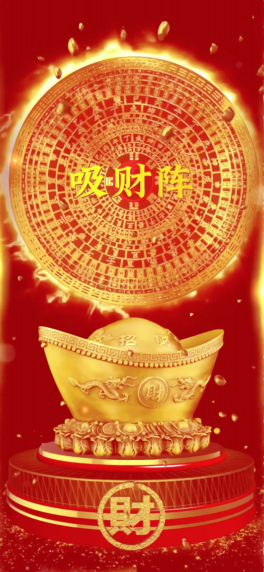 4K吸金陣 吸財陣